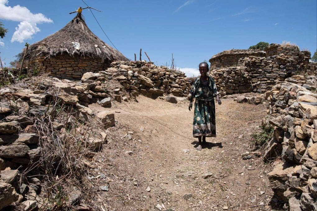 A woman from a small village near Samre town in Tigray, Ethiopia, on May 26 last year. Ethiopia saw one of the bloodiest wars of the 21st century which led to widespread starvation. The African country has applied for debt restructuring under the G20’s Common Framework. Photo: Getty Images