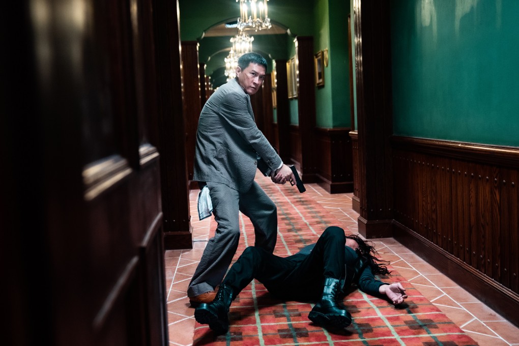 Nick Cheung in a still from Suspect (category IIB; Cantonese). Zhang Yishang co-stars, and Sam Wong directs.