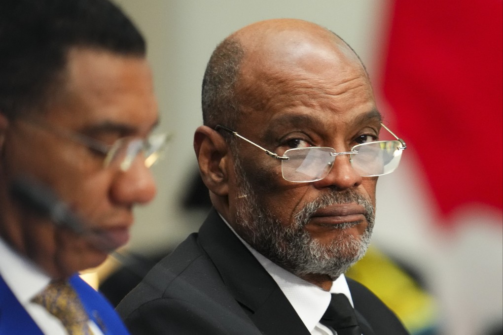 Haiti’s Prime Minister Ariel Henry, who resigned on Thursday. Photo: AP