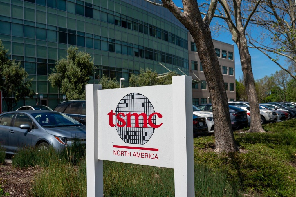 Offices of chip maker Taiwan Semiconductor Manufacturing Co in San Jose, California. Photo: Bloomberg