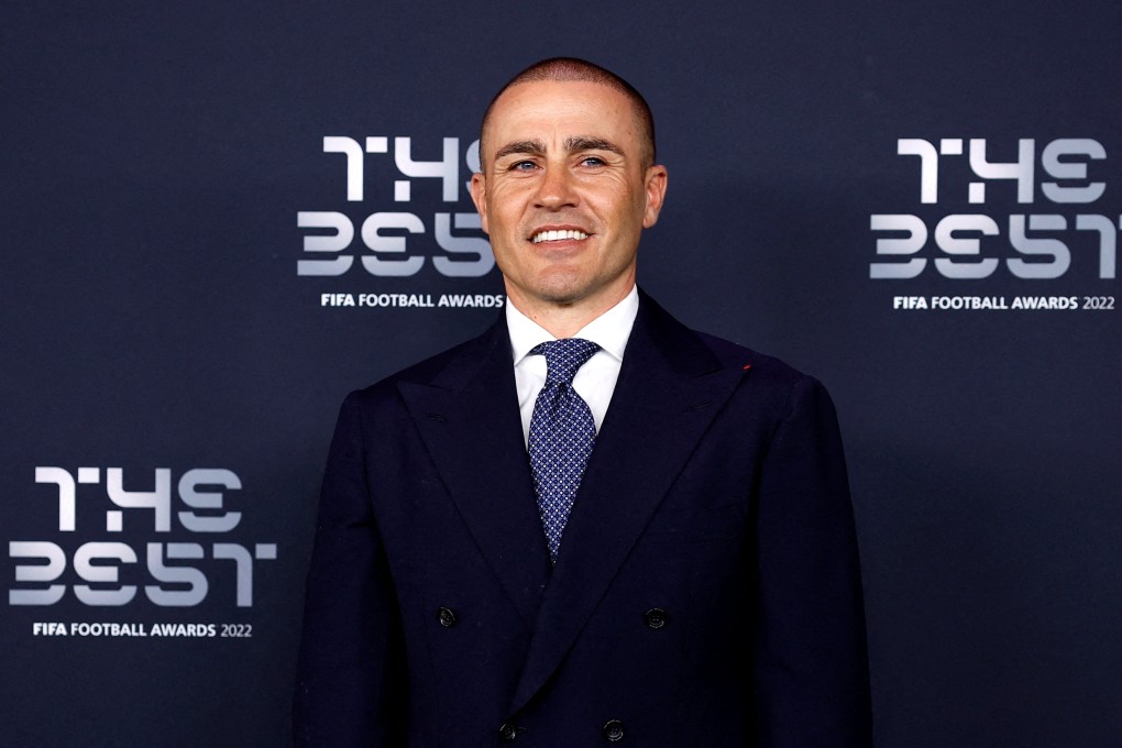 Former China boss Fabio Cannavaro was named manager at Serie A side Udinese. Photo: Reuters