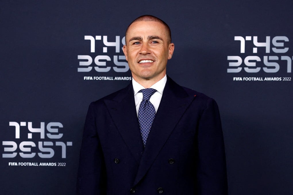 Former China boss Fabio Cannavaro was named manager at Serie A side Udinese. Photo: Reuters