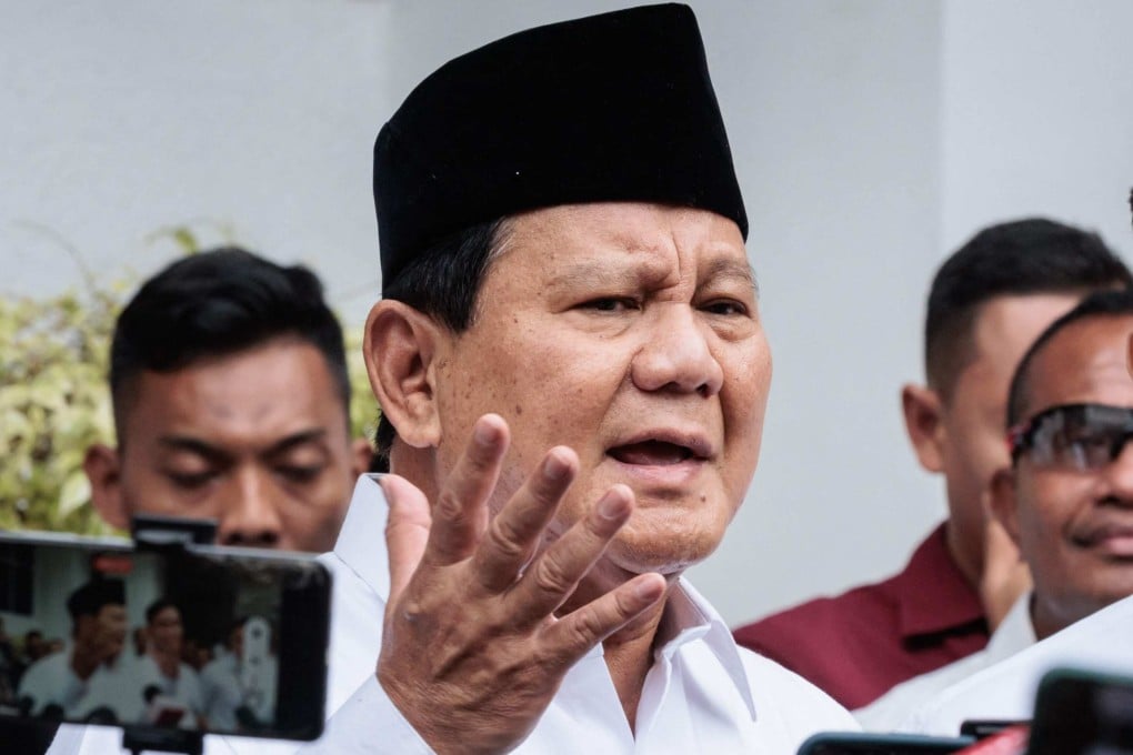 Indonesia’s President-elect Prabowo Subianto will be looking to persuade former political rivals to join his coalition government. Photo: AFP