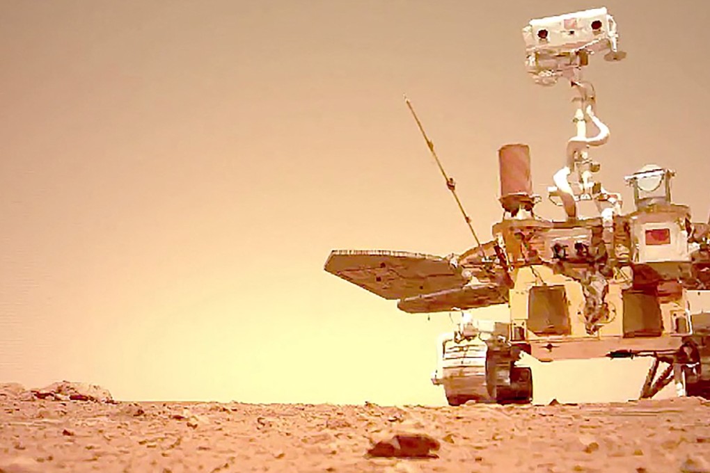 China expects to return to Mars in 2030 to collect rock samples, after its successful 2021 mission to land a rover on the planet’s surface. Photo: AFP