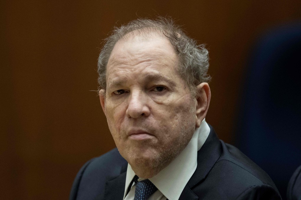 Harvey Weinstein in 2022. New York’s highest court has overturned the former Hollywood producer’s 2020 conviction on sex crime charges and ordered a new trial. File photo: AFP