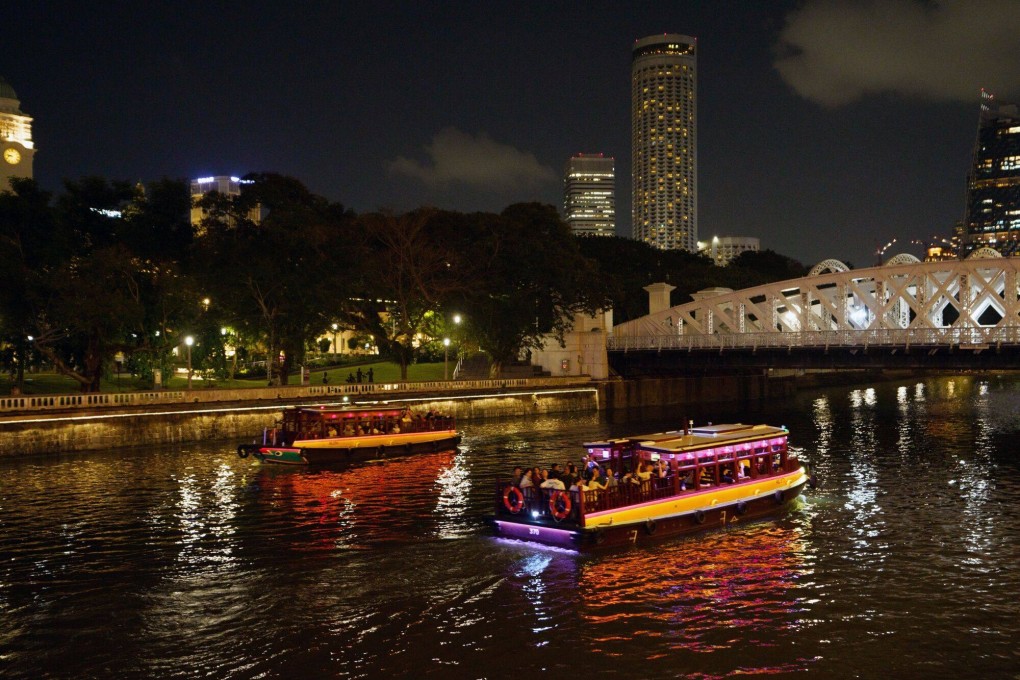 Singapore’s central business district. The city state’s economy is expected to grow 1 per cent-3 per cent this year. Photo: Bloomberg