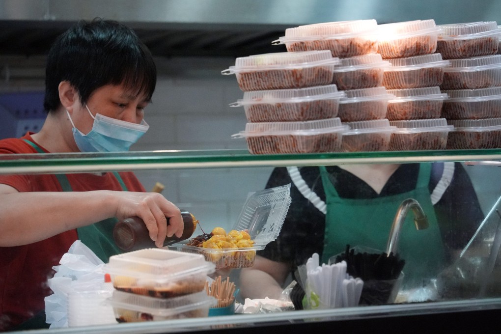 The first stage of Hong Kong’s plastics ban took effect on Monday. Photo: Eugene Lee