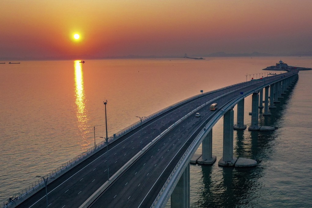 The Hong Kong-Zhuhai-Macau Bridge is the world’s longest sea crossing. Photo: Winson Wong