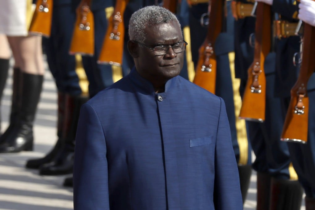 Solomon Islands’ incumbent pro-China prime minister Manasseh Sogavare said Monday he will not stand for a new term. Photo: AP