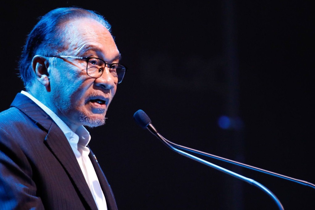 Malaysia’s Prime Minister Anwar Ibrahim pictured on April 22. Controversy over the alleged casino plans could eat away at the already weak support he and his government have among Malays. Photo: Bloomberg