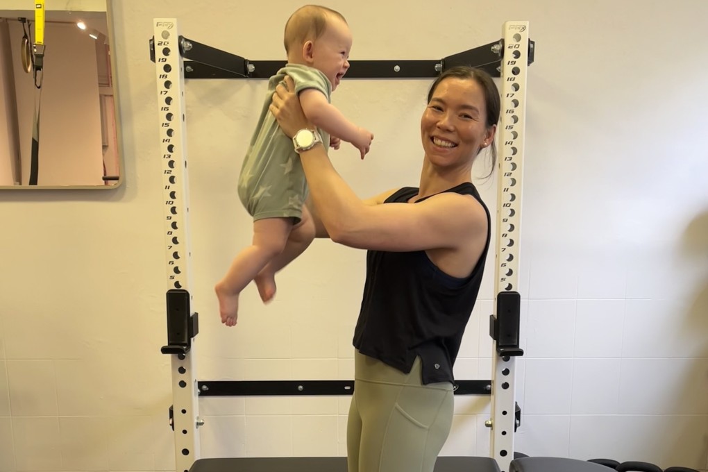 Breastfeeding after high-intensity workouts could improve your baby’s health and prevent obesity and diabetes in adult life. Above: Esther Bland, who still breastfeeds her daughter, walks every day in Hong Kong and exercises three to six times a week. Photo: Esther Bland