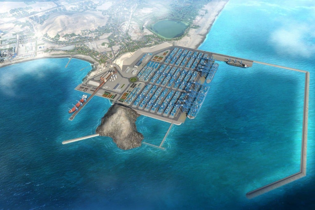 An artist’s impression of the port. Photo: Cosco Shipping