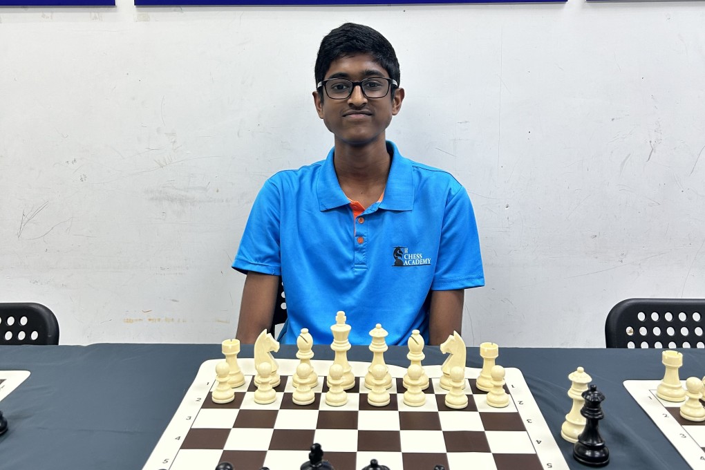 Thanneermalai Kannappan comes from a family of chess players. Photo: Kathryn Giordano