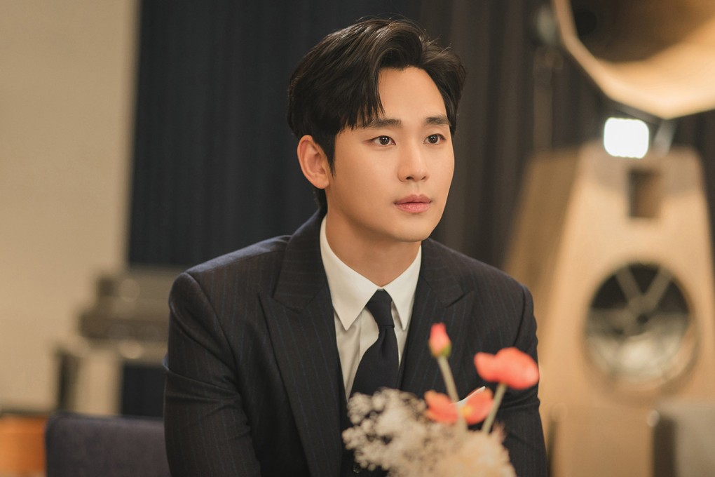 Kim Soo-hyun as Hyun-woo in a still from Queen of Tears – which may be the most purely romantic K-drama to air in quite some time.