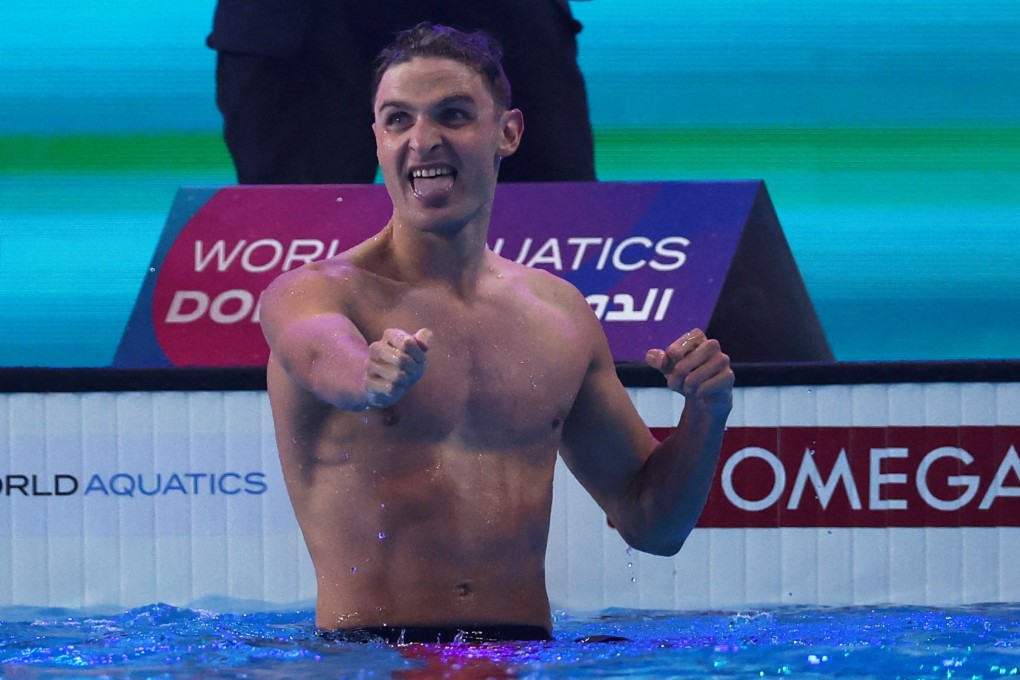 New Zealand’s Lewis Clareburt is aiming for a first Olympic swimming medal in Paris. Photo: Reuters