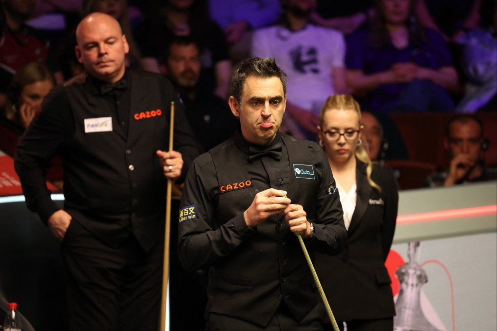Ronnie O’Sullivan was critical of the officials after his quarter-final defeat to Stuart Bingham at the world snooker championships. Photo: Reuters