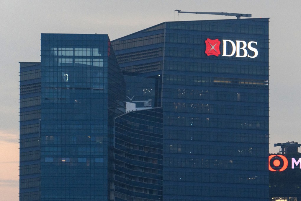 The buildings housing the office of DBS in Singapore. Photo: Harvey Kong