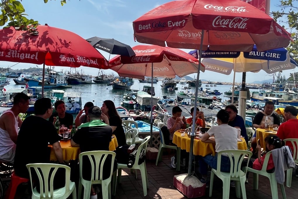 Seafood restaurants line Pak She Praya Road on the waterfront of Cheung Chau Island. Explore its streets for a wealth of other dining options. Photo: Kylie Knott