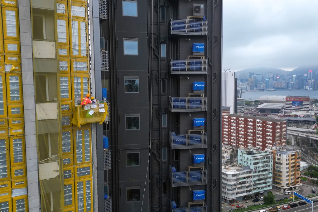 The Onmantin private housing under construction in Ho Man Tin on May 2, 2024. Photo: May Tse