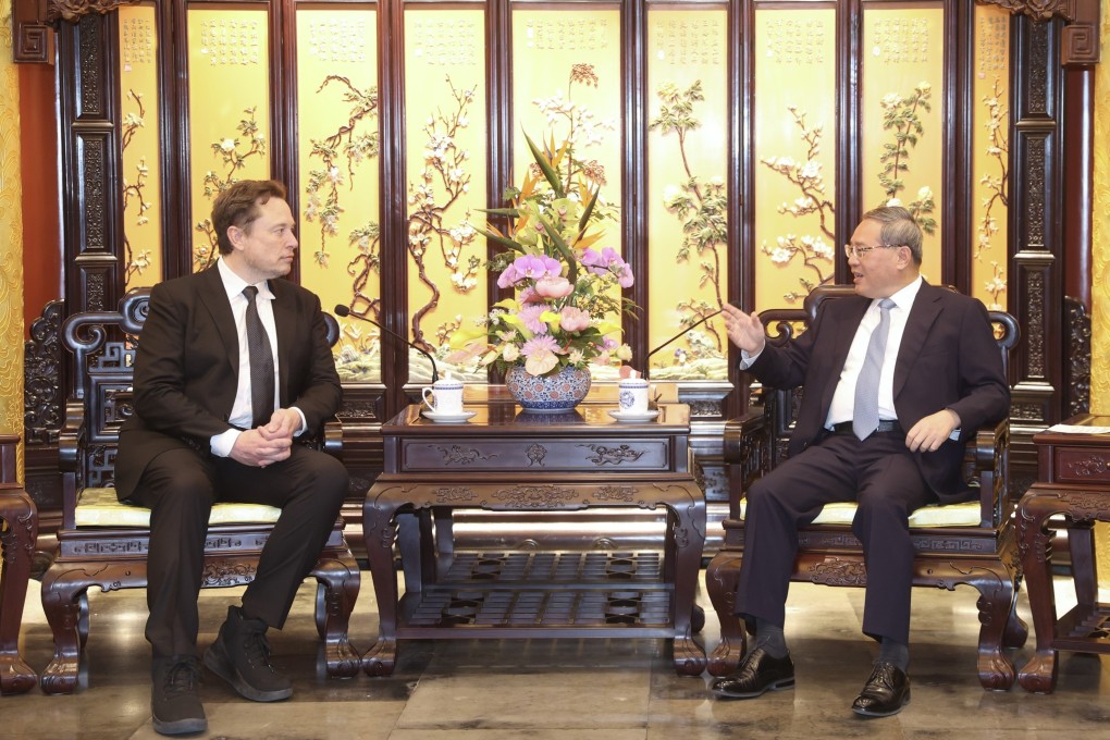 US billionaire Elon Musk’s April meeting with Chinese Premier Li Qiang in Beijing signalled that China remains committed to nurturing a business-friendly environment for investors. Photo: SCMP Pictures