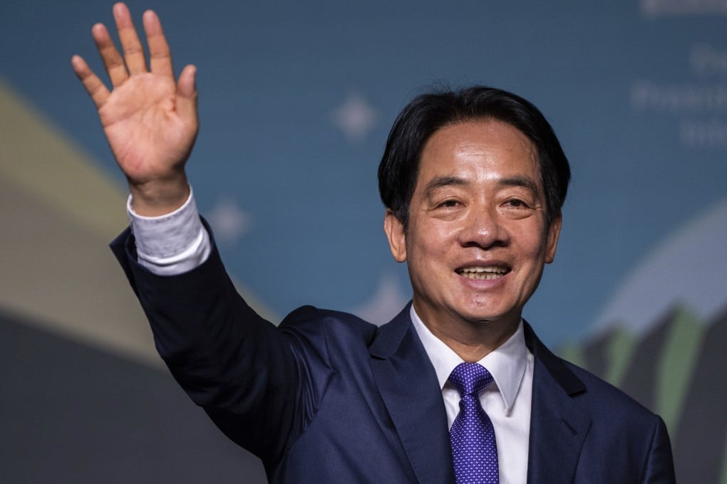 Beijing has labelled Taiwanese president-elect William Lai an “obstinate separatist” who would bring war to the island. Photo: AP