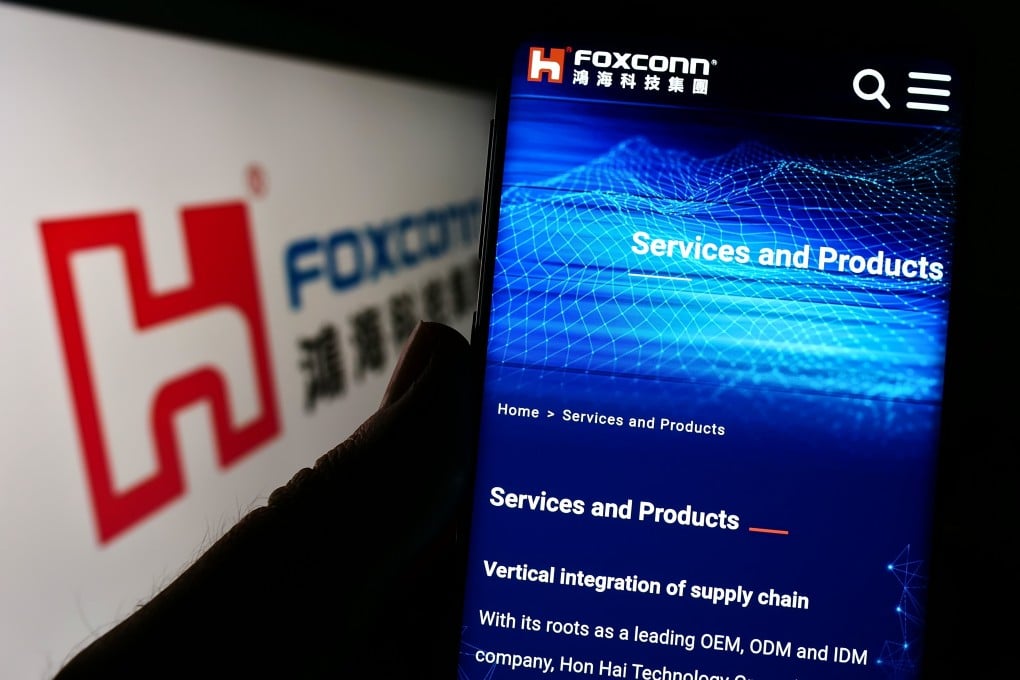 Foxconn Technology Group has adopted a more bullish outlook for this year, saying that it expected a significant rise in revenue driven by booming demand for artificial intelligence servers. Photo: Shutterstock