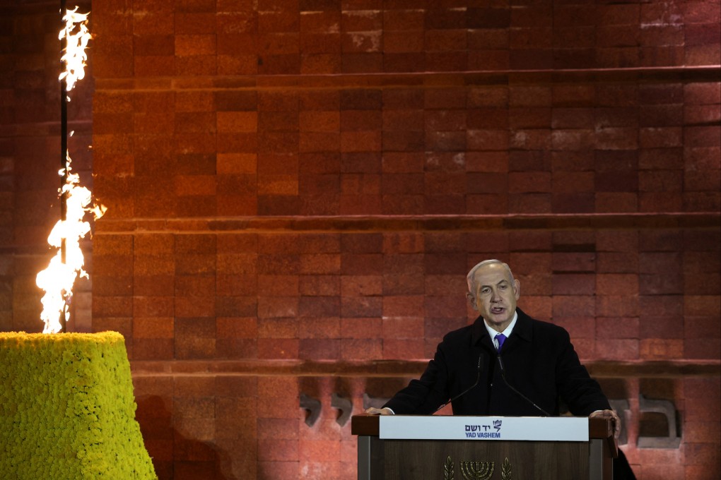 Israeli Prime Minister Benjamin Netanyahu on Sunday. Photo: Reuters