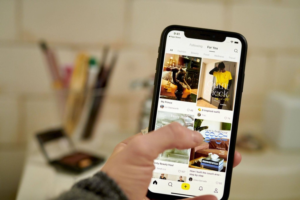 ByteDance-owned Lemon8 was introduced in the United States and the United Kingdom in February last year. Photo: Bloomberg