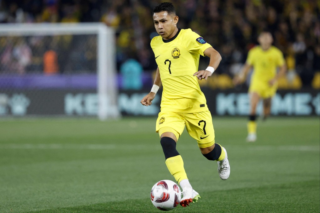 Faisal Halim, pictured playing in this year’s AFC Asian Cup finals, suffered second-degree burns, an official said. Photo: AFP