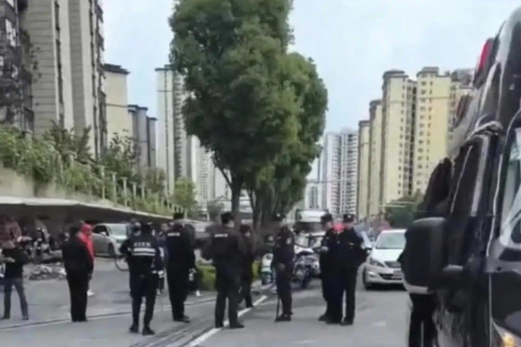 Early reports gave few details about the incident. Photo: Weibo/ CCTV