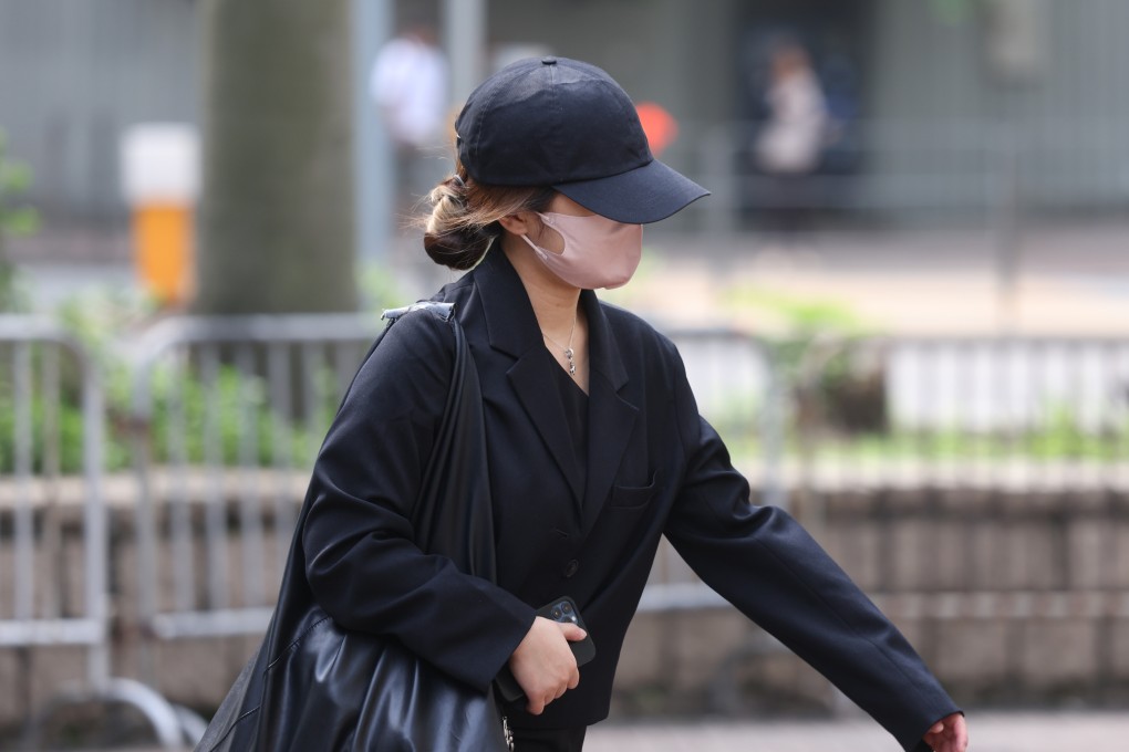 Michelle Wu, the daughter of Tang Kwai-sze, a kidney patient who died after doctors failed to prescribe a needed drug, arrives at the Coroner’s Court. Photo: Yik Yeung-man