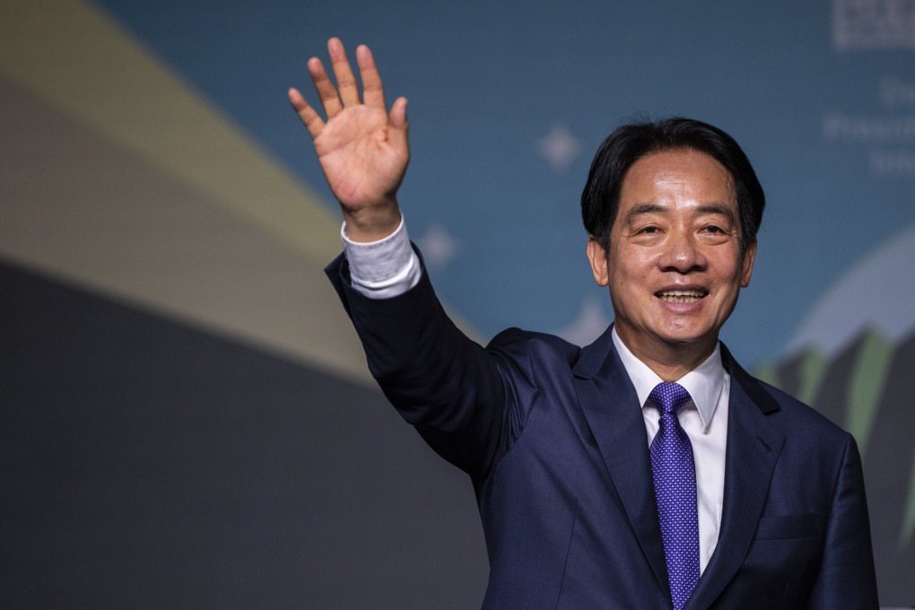 The presidential inauguration of William Lai Ching-te, now serving as Taiwan’s vice-president, is scheduled to take place in Taipei on May 20. Photo: AP