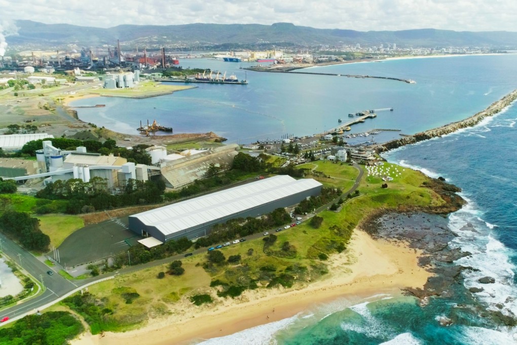 The Hysata electrolyser facility in Port Kembla. Photo: Handout
