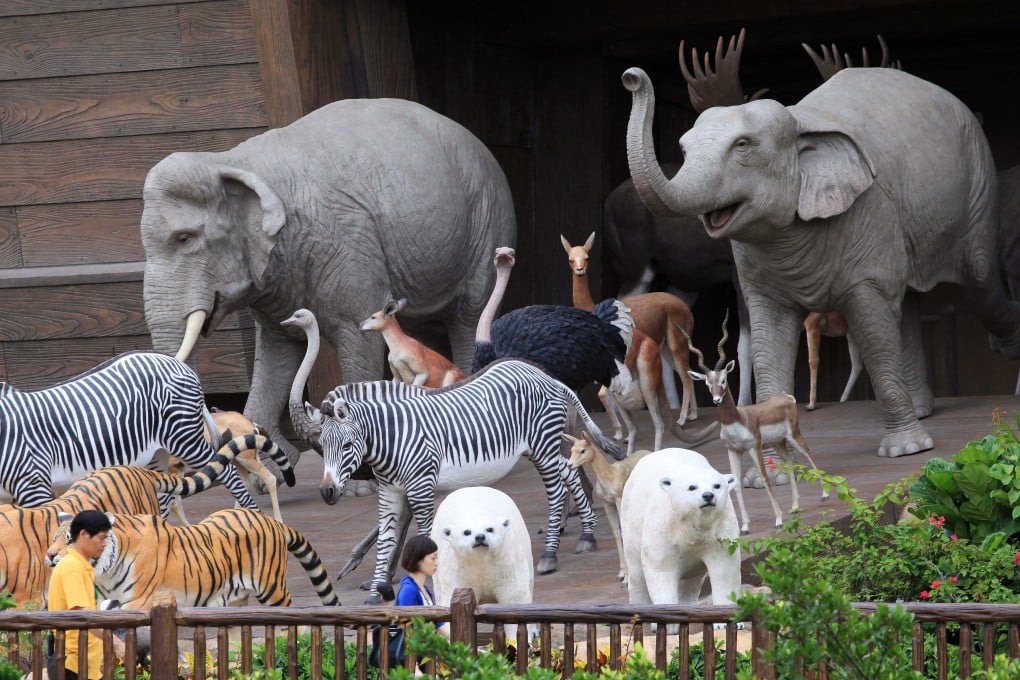 The Noah’s Ark attraction in Ma Wan, Hong Kong. Photo: Robert Ng