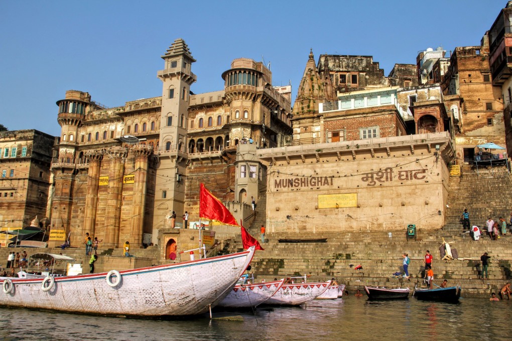 The riverfront ghats of Varanasi, India’s holiest city. Photo: Kalpana Sunder