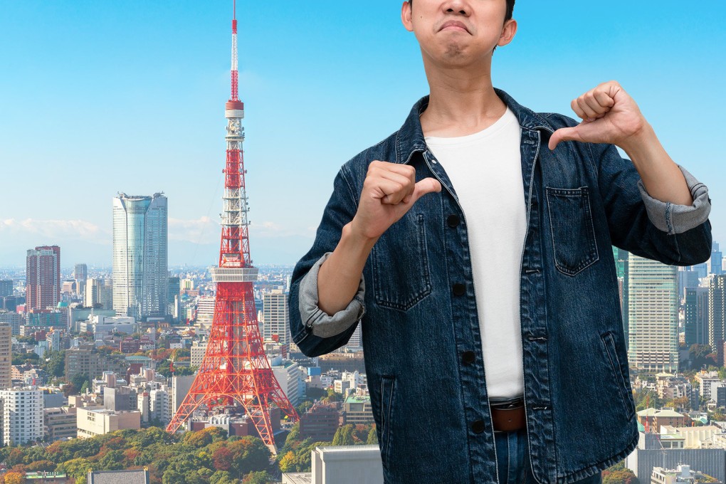 An unemployed man from China who posed as a female student in Japan to hurl online insults at Chinese people and the country has been detained by mainland police. Photo: SCMP composite/Shutterstock