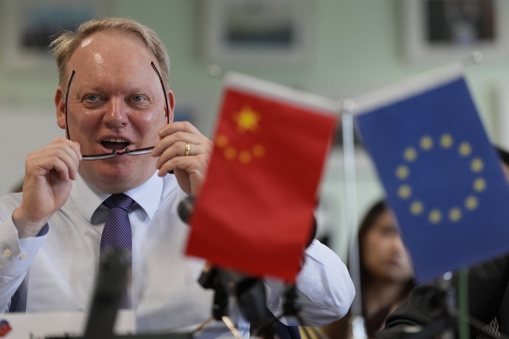European Union Chamber of Commerce in China president Jens Eskelund in Beijing. Photo: AP