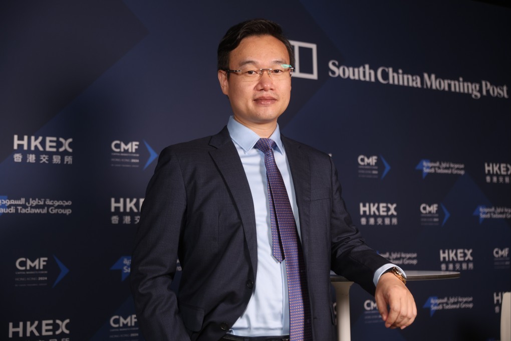 Zhen Wei, managing director and global head of China research at MSCI, attends the Capital Markets Forum at Hong Kong Exchanges and Clearing in Central on May 9, 2024. Photo: Edmond So