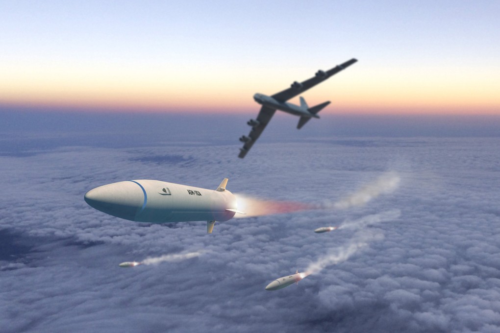An artist’s impression of a hypersonic weapon being developed by US arms manufacturer Lockheed Martin. Hypersonic weapons are one of the technologies covered under Pillar 2 of the Aukus pact. Photo: Lockheed Martin/US Air Force Handout