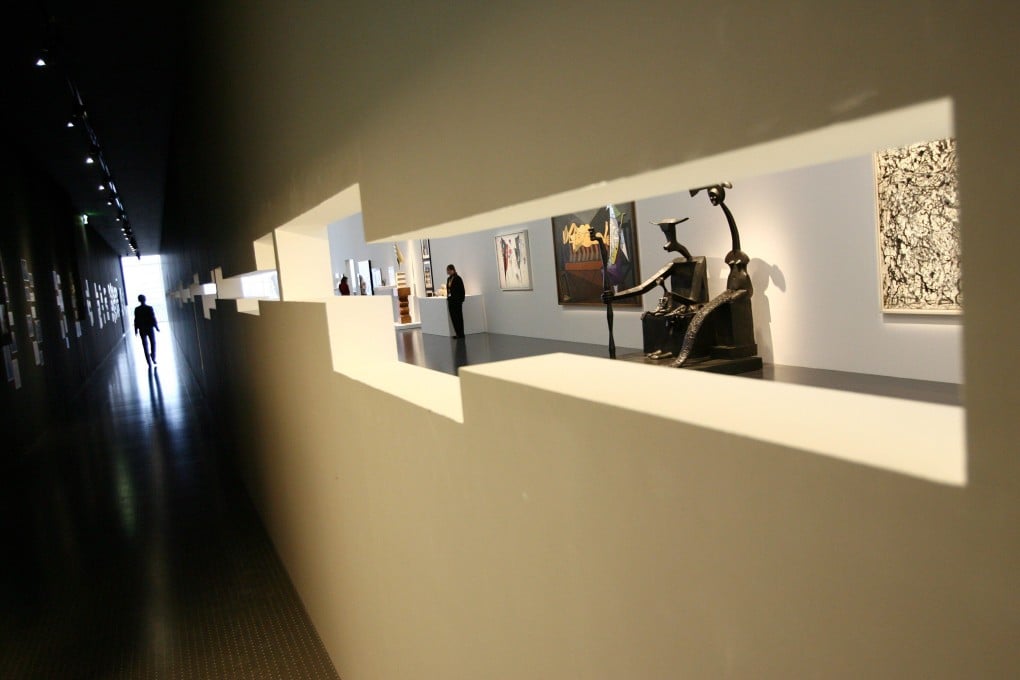 A gallery at the Pompidou-Metz museum in France. Photo: EPA