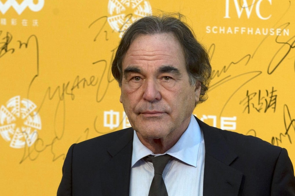 US director Oliver Stone at the 4th Beijing International Film Festival in 2014. Photo: AP