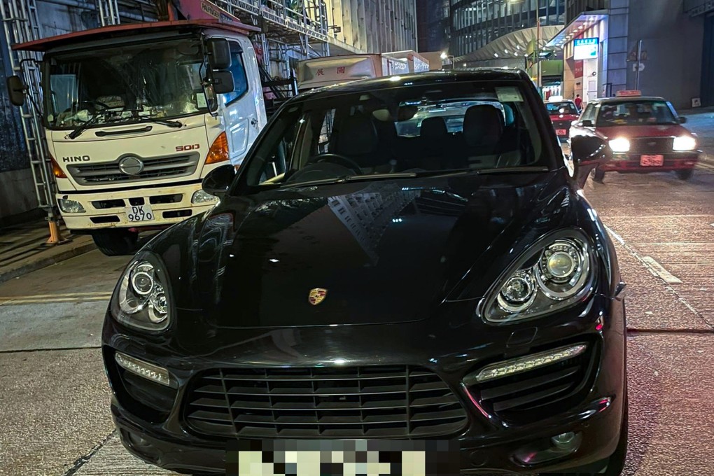 Arrests in an operation in Kowloon East involved drivers of luxury vehicles. Photo: Handout