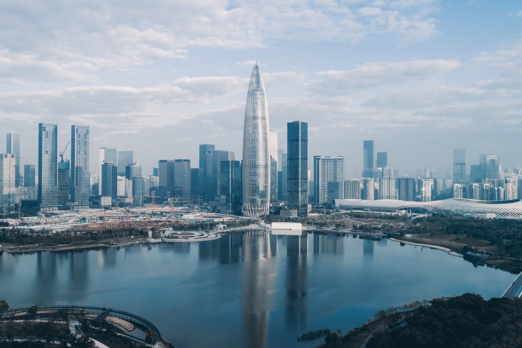 An aerial view of Shenzhen. Johor’s chief minister said he was “confident” that his state “can become the Shenzhen of Southeast Asia” thanks to a proposed special economic zone with Singapore. Photo: Shutterstock
