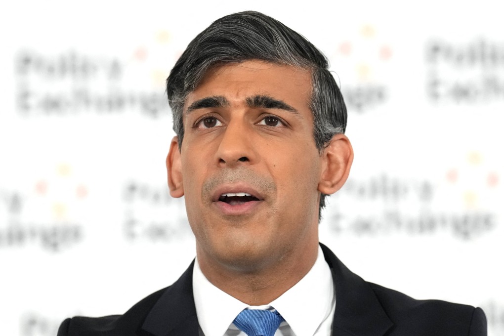 Britain’s Prime Minister Rishi Sunak insists his Conservative party can win a general election despite polls consistently indicating the opposite, but refused to set a date for the vote. Photo: Pool via Reuters