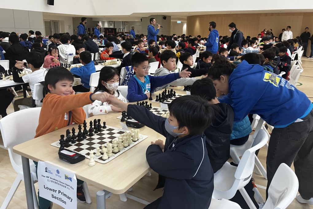 More than 200 students competed in the annual ISF Academy Chess Open. Photo: Handout