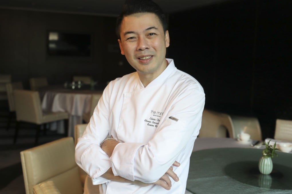 Chef Edwin Tang, of The Mira Hong Kong’s Cuisine Cuisine restaurant, creates health-replenishing dishes that use traditional Chinese medicine ingredients. Photo: Xiaomei Chen