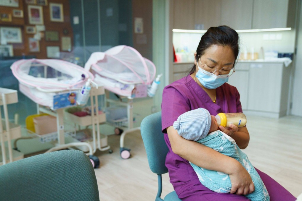 China’s declining birth rate has been a perpetual headache for policymakers. Photo: Bloomberg