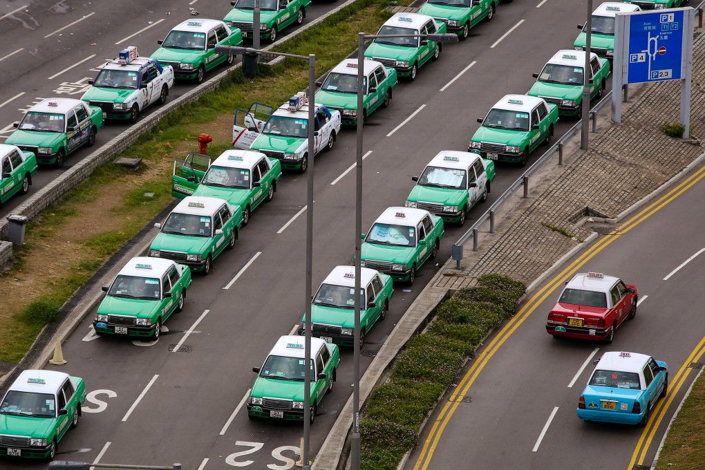 The starting rate for green New Territories cabs will rise to HK$25.50. Photo: Sam Tsang