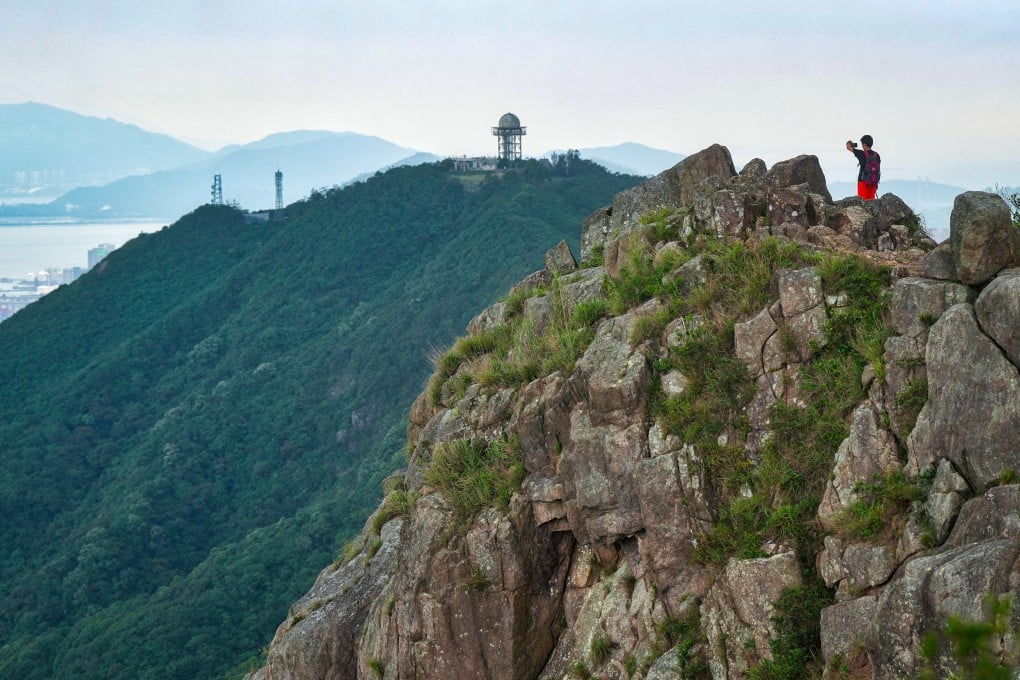 A 37-year-old tourist from mainland China died from a fall off a cliff at Lion Rock on May 12. Photo: Elson Li