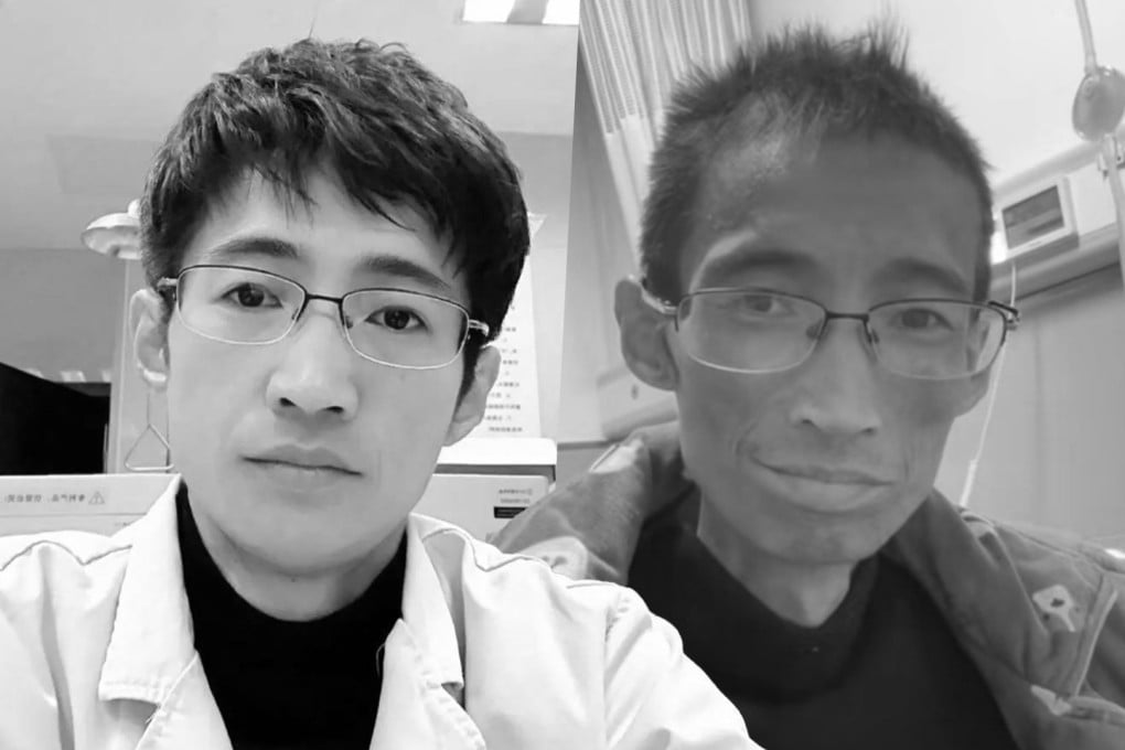 A resilient Chinese doctor who passed away recently battled cancer for four years without ever thought of giving up, inspiring many with his story. Photo: SCMP composite/Douyin
